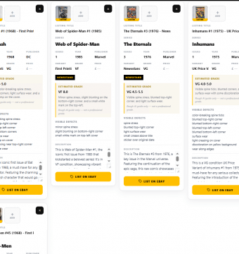 Comicz by Fantasy Road - The easiest and fastest way to bulk list comic books in 2026