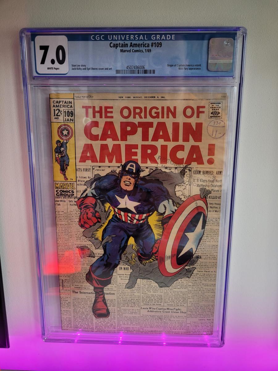 Captain America #109 (1969) – A Fantasy Road review