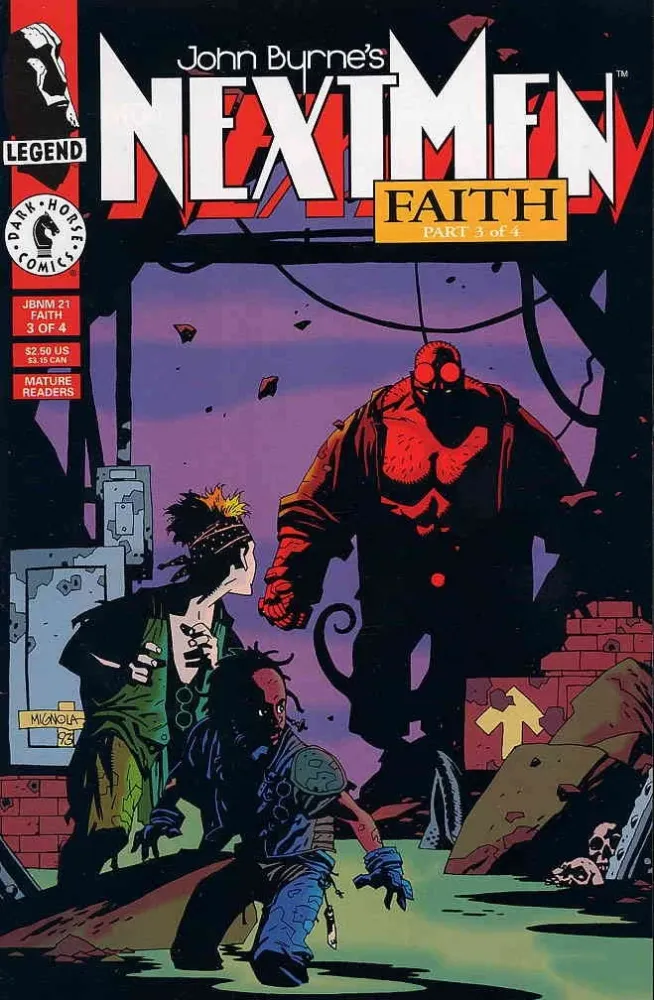 Next men #21 - The first appearance of Hellboy / Review!