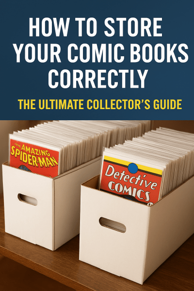 Comcic Book Racking The Ultimate Guide to Storing Comic Books | Fantasy Road