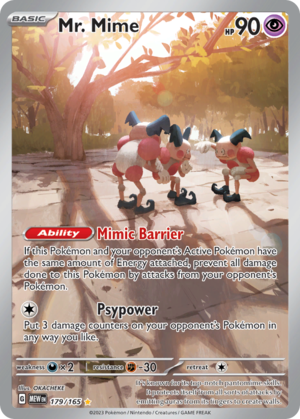Mr. Mime — IR