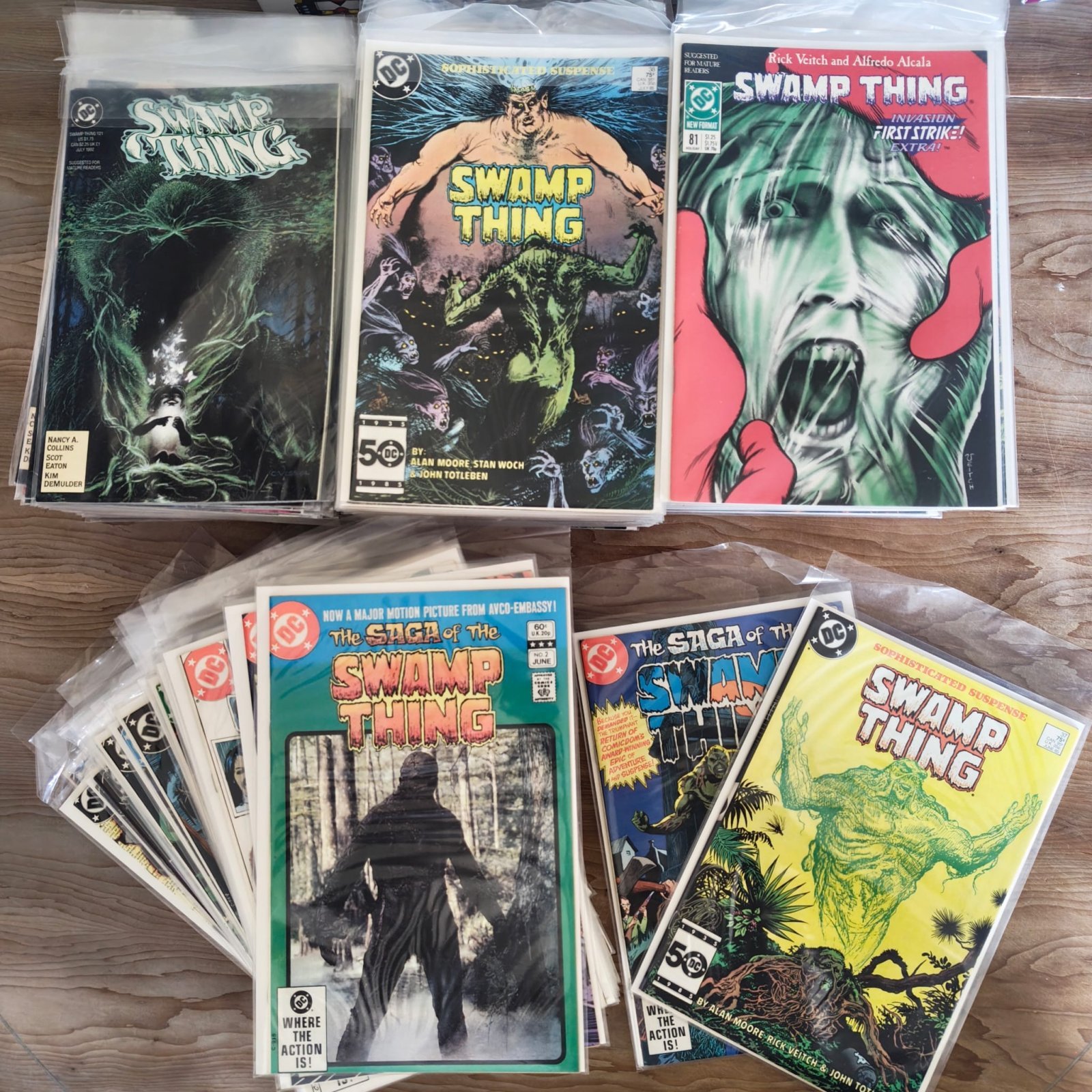 The Saga of the Swamp Thing #1-171 (1982)