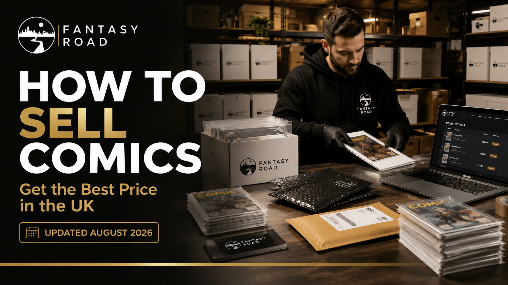 How to Sell Comics in the UK: The Complete Guide to Getting the Best Price in August 2026