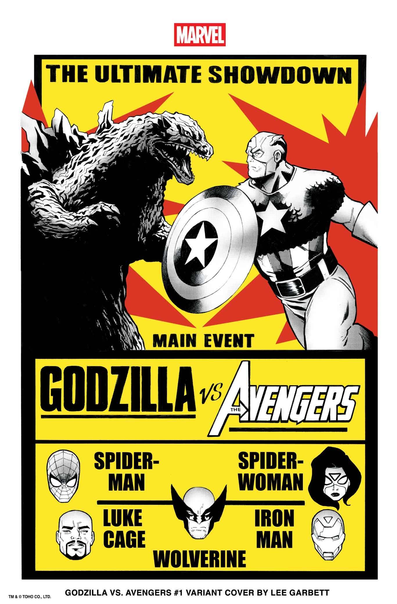 GODZILLA VS AVENGERS