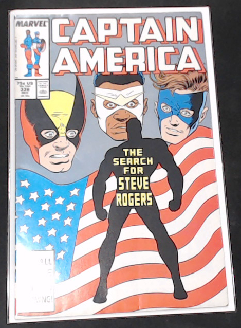 Captain America #336 (1987) - Standard High