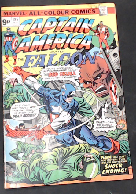 Captain America #185 (1975) - UK Edition Mid
