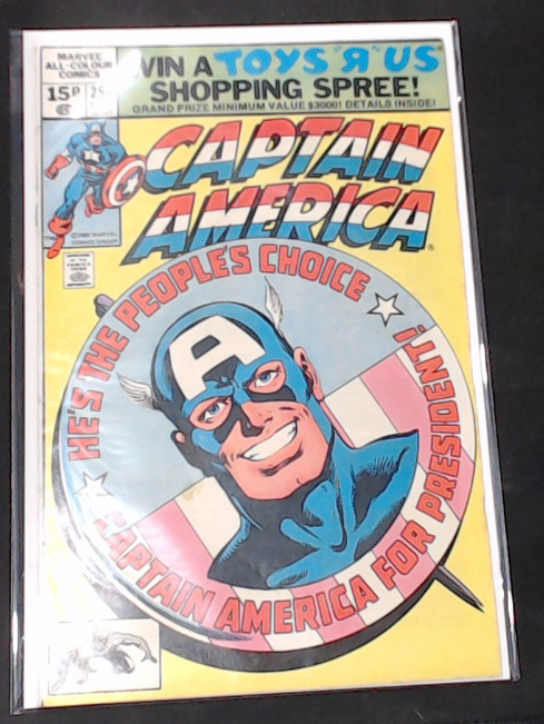 Captain America #250 (1980) - UK Edition 4