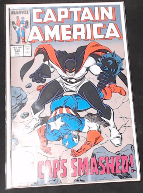 Captain America #348 (1988) - Direct Edtion VF