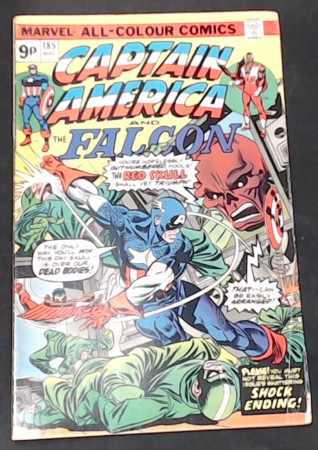 Captain America #185 (1975) - UK Edition High