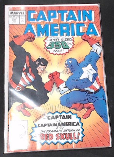 Captain America #350 (1989) - Direct Edition VF