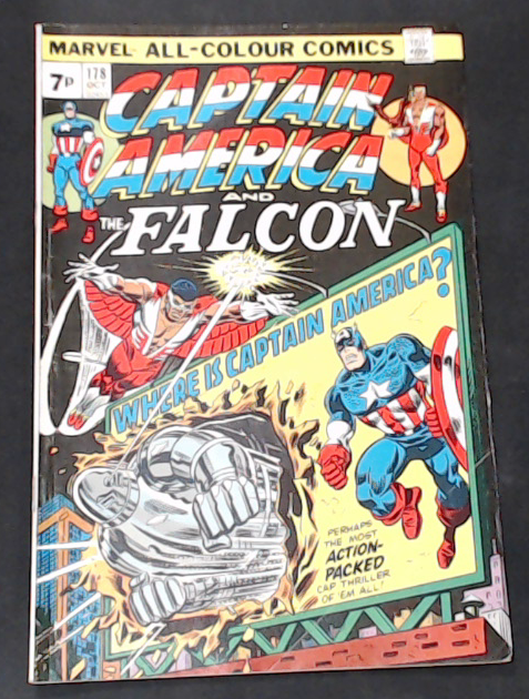 Captain America #178 (1974) - UK Edition High