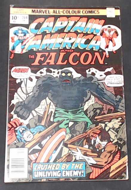 Captain America #204 (1976) - UK Edition High