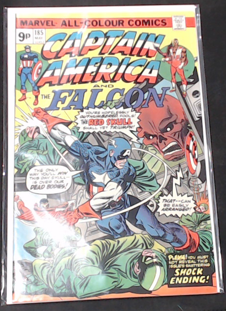 Captain America #185 (1975) - UK Edition High
