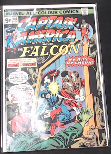 Captain America #186 (1975) - UK Edition Mid