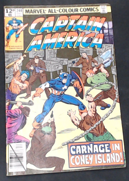 Captain America #240 (1979) - UK Edition High