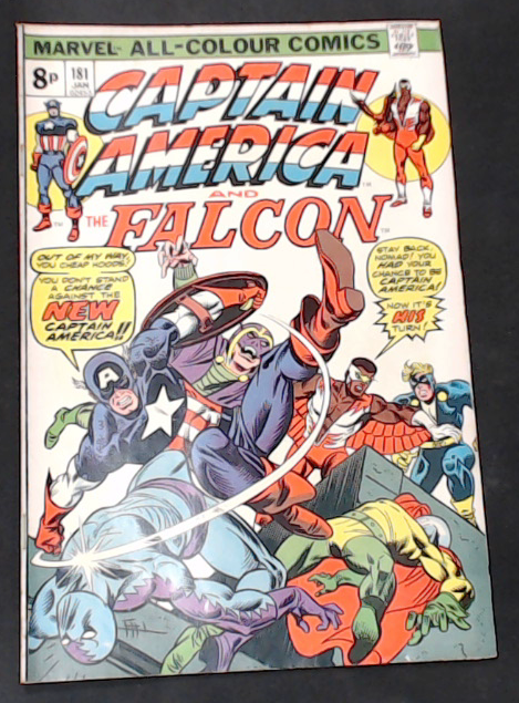 Captain America #181 (1975) - UK Edition Mid