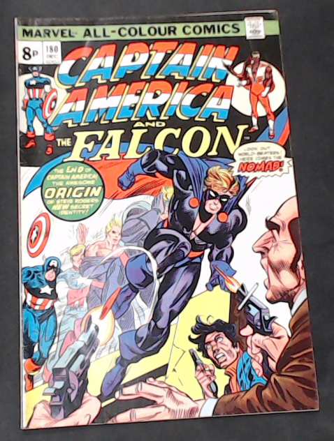 Captain America #180 (1974) - UK Edition High