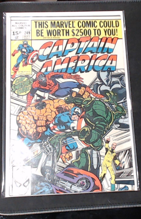 Captain America #249 (1980) - UK Edition High