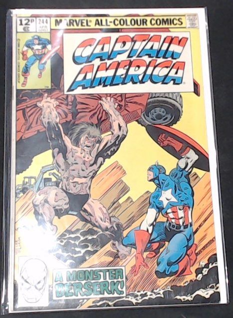 Captain America #244 (1980) - UK Edition High