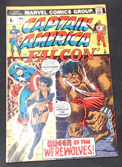 Captain America #164 (1973) - UK Edition Mid