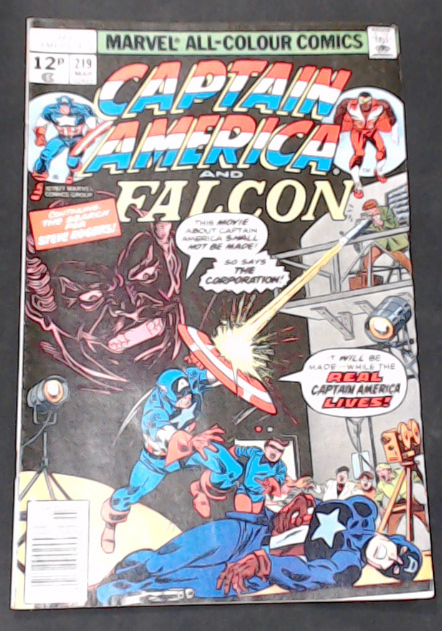 Captain America #219 (1978) - UK Edition Mid