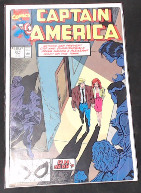 Captain America #371 (1990) - Direct Edition Fine