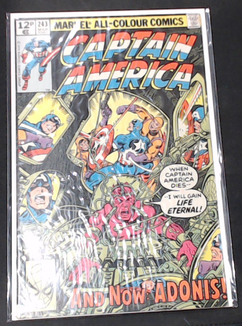 Captain America #243 (1980) - UK Edition High