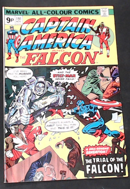 Captain America #191 (1975) - UK Edition High