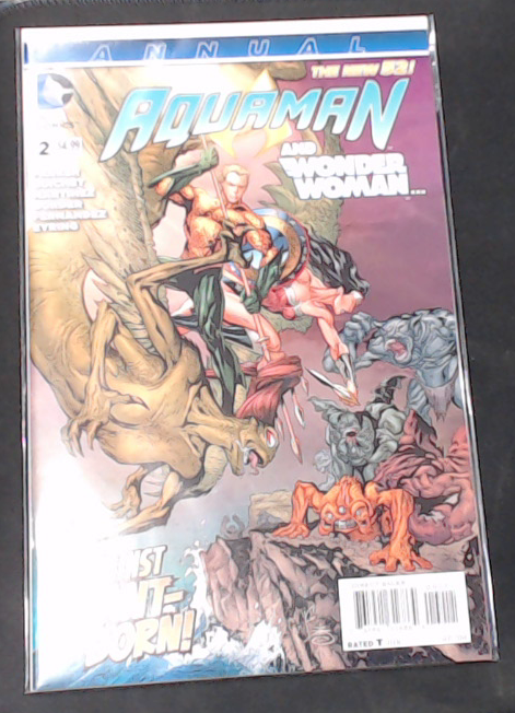 Aquaman Annual #'02 (2014) - Newsstand High