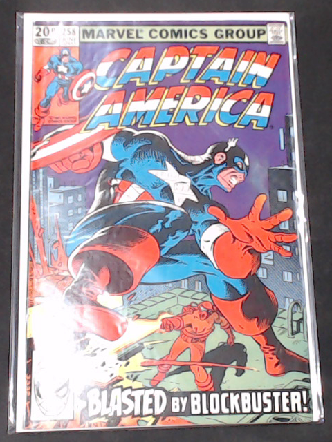 Captain America #258 (1981) - UK Edition High