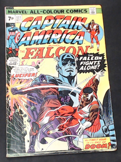 Captain America #177 (1974) - UK Edition Mid