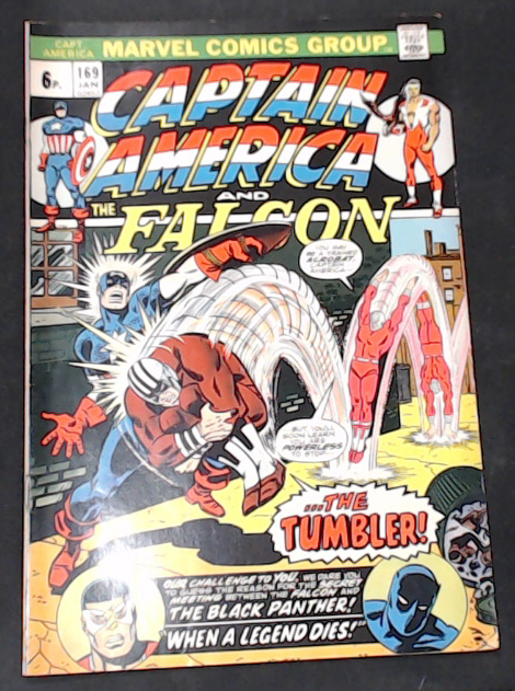 Captain America #169 (1974) - UK Edition Mid