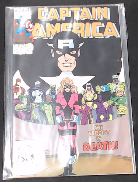 Captain America #380 (1990) - Direct Edition VF