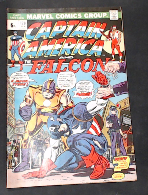 Captain America #170 (1974) - UK Edition Mid