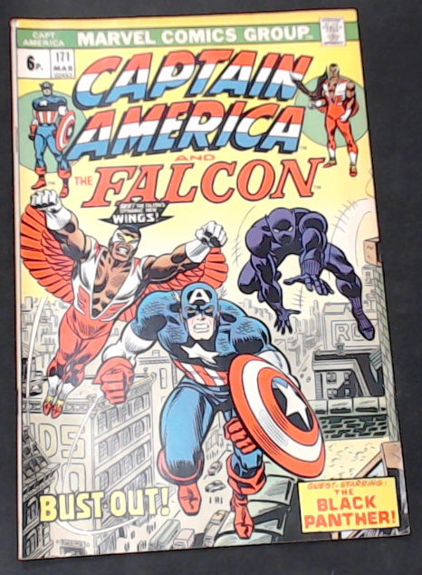Captain America #171 (1974) - UK Edition Mid