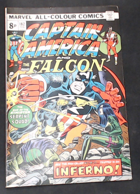 Captain America #182 (1975) - UK Edition Mid