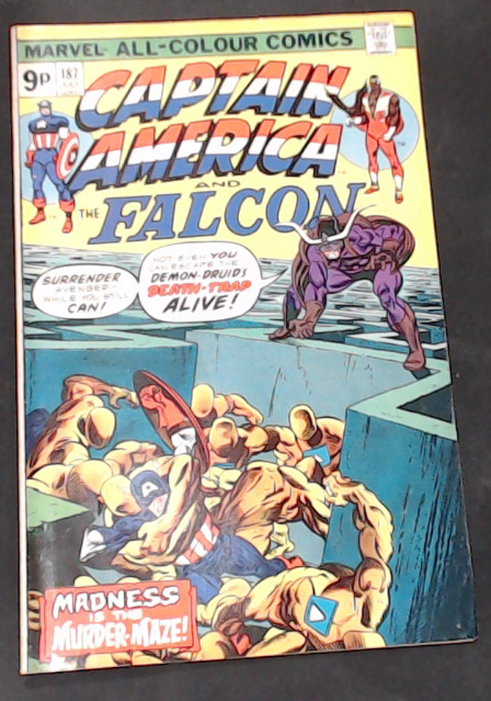 Captain America #187 (1975) - UK Edition High