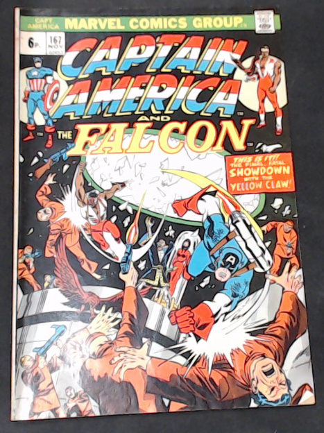 Captain America #167 (1973) - UK Edition Mid