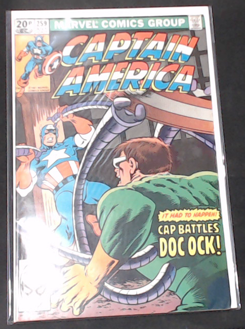 Captain America #259 (1981) - UK Edition High