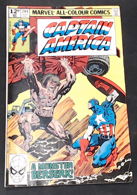 Captain America #244 (1980) - UK Edition High