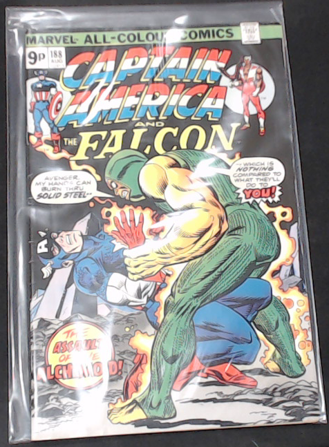 Captain America #188 (1975) - UK Edition High