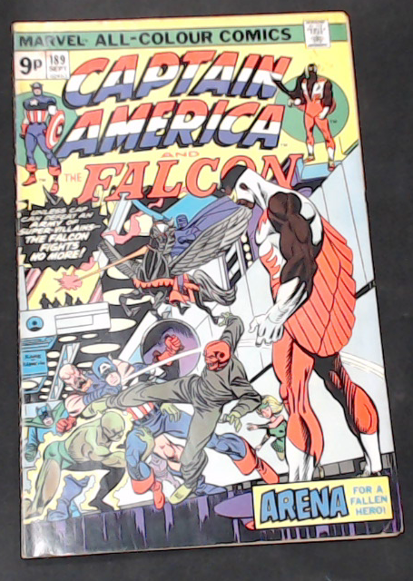 Captain America #189 (1975) - UK Edition Mid