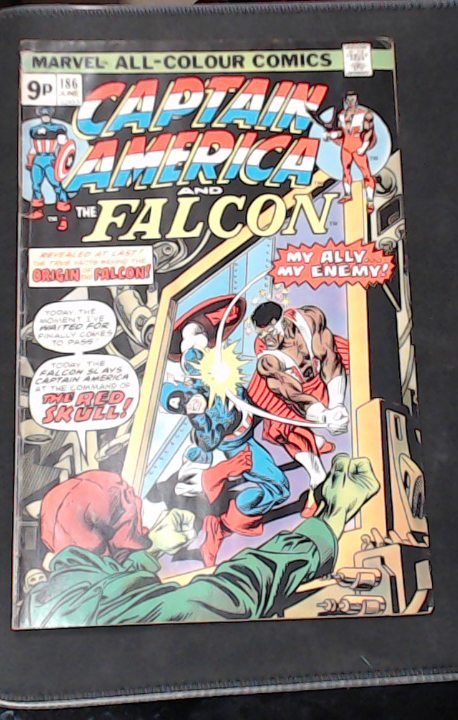 Captain America #186 (1975) - UK Edition High