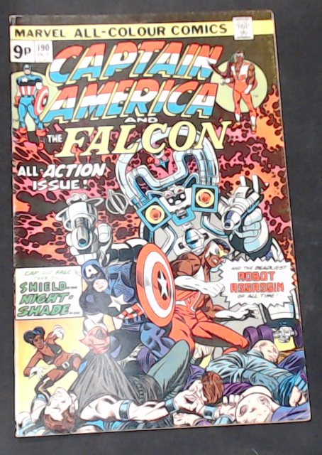 Captain America #190 (1975) - UK Edition High