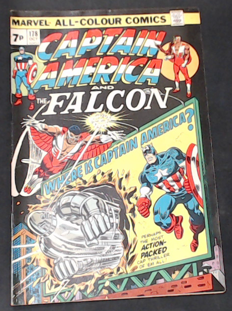 Captain America #178 (1974) - UK Edition Mid