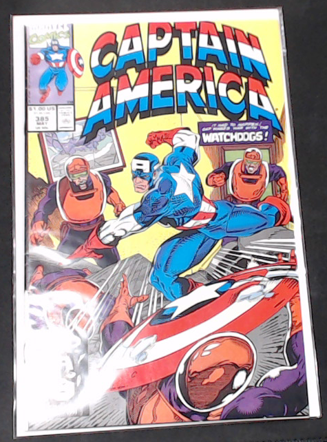 Captain America #385 (1991) - Direct Edition VF