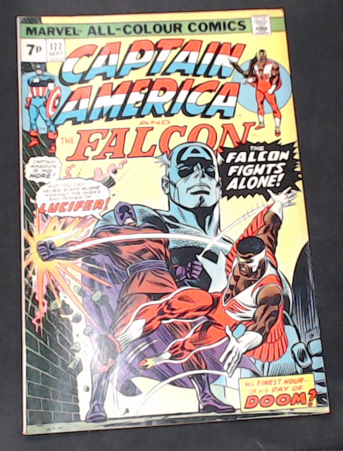 Captain America #177 (1974) - UK Edition Mid