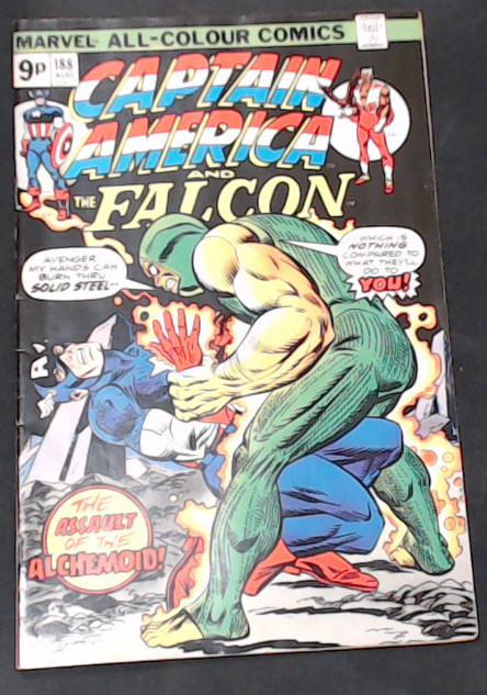 Captain America #188 (1975) - UK Edition Mid