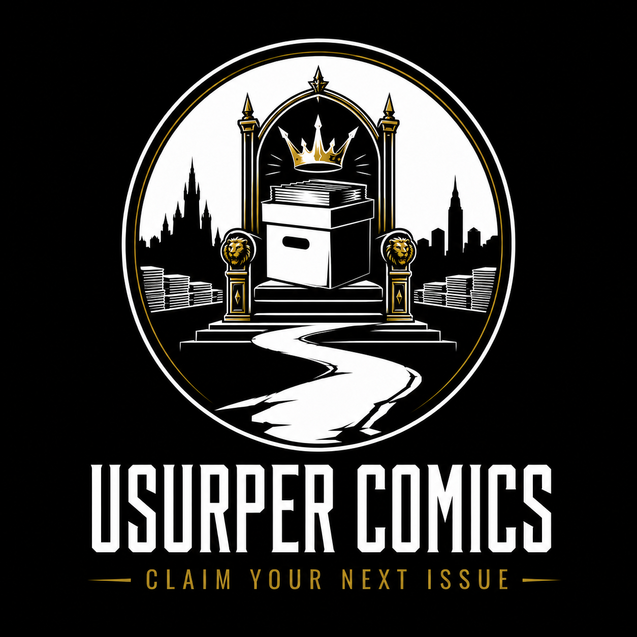 Usurper Comics logo
