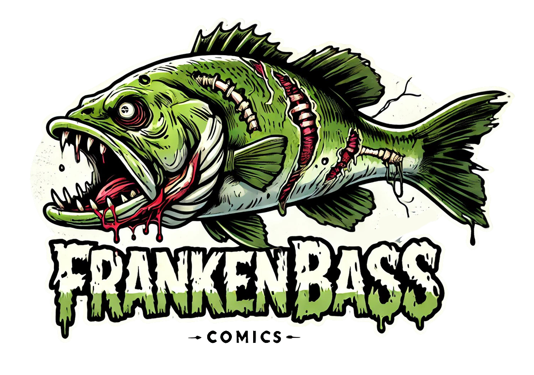 Frankenbass-comics logo